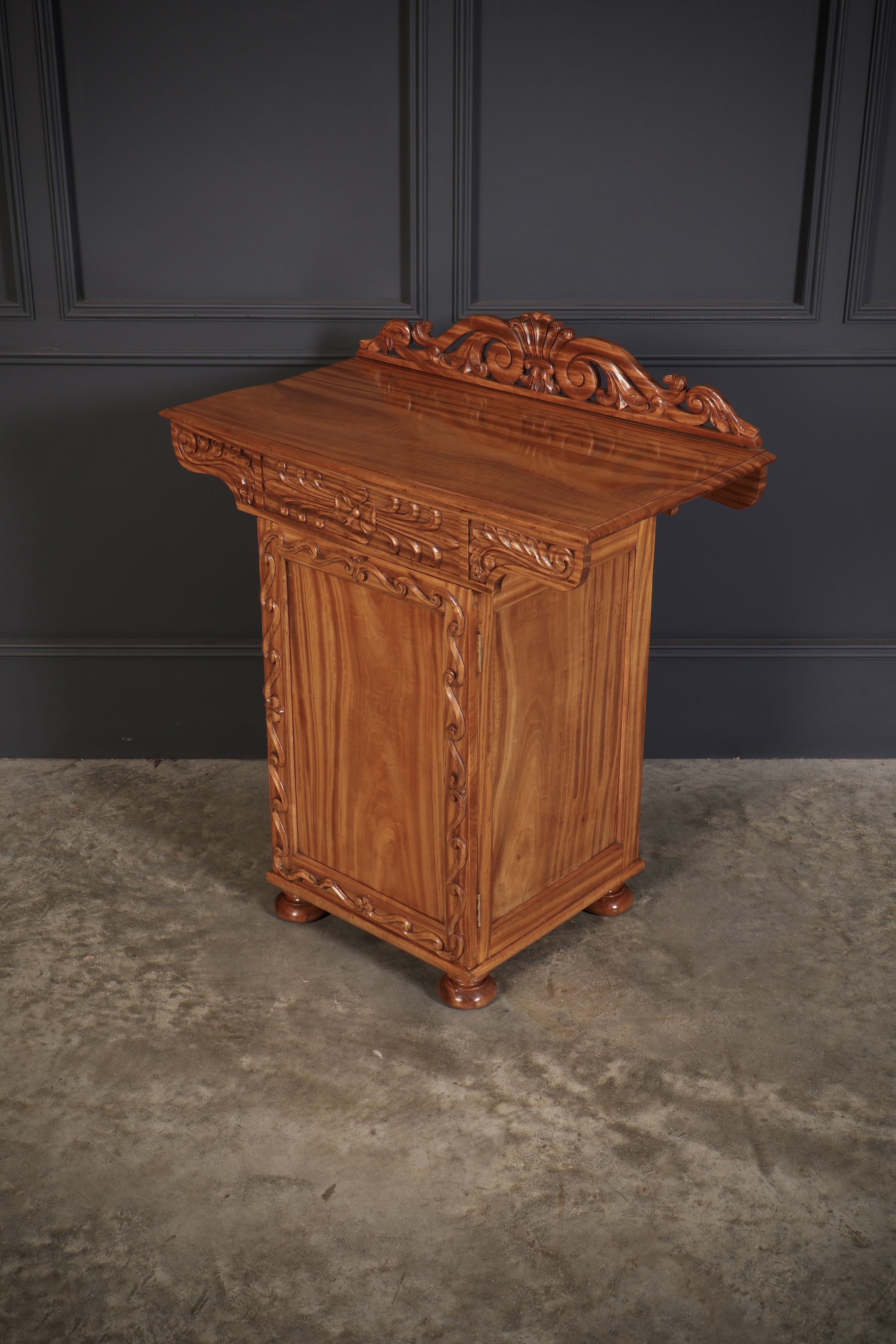 Anglo Indian Satinwood Side Cabinet - Image 9